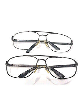 REVO 3011 61-16-125 Lot Of 2 Gunmetal Sunglasses Frames Only